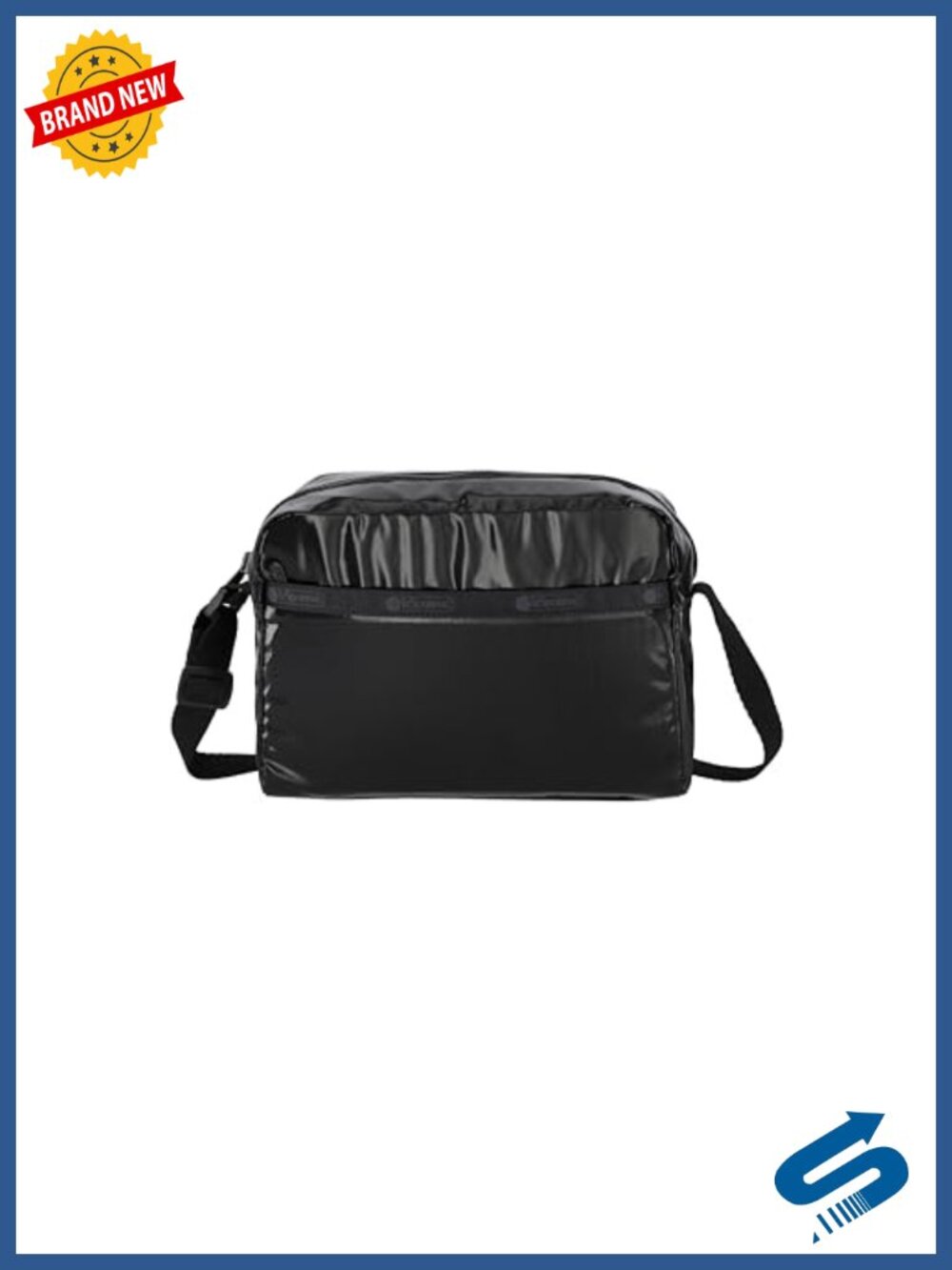 LeSportsac Daniella Crossbody Bag Nylon Zip Closure Adjustable Strap